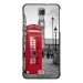 TPU1HISENSC20CABINEUK - Coque souple pour Hisense C20 avec impression Motifs cabine téléphonique UK rouge