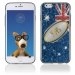 TPU1IPHONE6BALLONAUSTRALIE - Coque Souple en gel pour Apple iPhone 6 avec impression ballon de rugby et drapeau de l'Australie