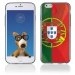 TPU1IPHONE6DRAPPORTUGAL - Coque Souple en gel pour Apple iPhone 6 avec impression drapeau du Portugal