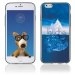 TPU1IPHONE6TOUCHECOULE - Coque Souple en gel pour Apple iPhone 6 avec impression Touché Coulé