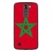 TPU1LGK7DRAPMAROC - Coque souple pour LG K7 avec impression Motifs drapeau du Maroc