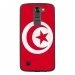 TPU1LGK7DRAPTUNISIE - Coque souple pour LG K7 avec impression Motifs drapeau de la Tunisie