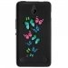 TPU1LUMIA550PAPILLONS - Coque souple pour Microsoft Lumia 550 avec impression Motifs papillons colorés
