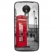 TPU1MOTOCCABINEUK - Coque souple pour Motorola Moto C avec impression Motifs cabine téléphonique UK rouge
