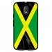 TPU1MOTOE3DRAPJAMAIQUE - Coque souple pour Motorola Moto E3 avec impression Motifs drapeau de la Jamaïque