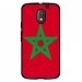 TPU1MOTOE3DRAPMAROC - Coque souple pour Motorola Moto E3 avec impression Motifs drapeau du Maroc