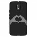 TPU1MOTOE3MAINCOEUR - Coque souple pour Motorola Moto E3 avec impression Motifs mains en forme de coeur