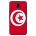 TPU1ROBBYDRAPTUNISIE - Coque souple pour Wiko Robby avec impression Motifs drapeau de la Tunisie