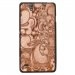 TPU1XPERIAC4ARABESQUEBRONZE - Coque Souple en gel pour Sony Xperia C4 avec impression Motifs arabesque bronze
