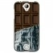 TPU1Z330CHOCOLAT - Coque souple pour Acer Liquid Z330 avec impression Motifs tablette de chocolat