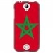 TPU1Z330DRAPMAROC - Coque souple pour Acer Liquid Z330 avec impression Motifs drapeau du Maroc
