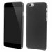 TPUMATIP6NOIR - Coque Skin noire mat aspect givré pour iPhone 6s