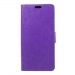 WALLET-IPXVIOLET - Etui portefeuille iPhone-X coloris violet rabat latéral articulé fonction stand