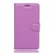 WALLET-M3NOTEVIOLET - Etui Meizu M3-Note type portefeuille coloris violet logements cartes
