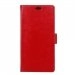 WALLET-P10ROUGE - Etui Huawei P10 rabat latéral rouge logements cartes fonction stand