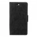 WALLETIDOL347NOIR - Etui portefeuille noir pour Alcatel Idol 3 4,7 pouces avec rabat latéral articulé stand