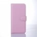 WALLETONEM9ROSE - Etui type portefeuille rose pour HTC One M9 rabat latéral articulé fonction stand