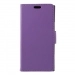 WALLETXPXZ1COMPVIOLET - Etui type portefeuille violet Sony Xperia XZ1-Compact avec rabat latéral fonction stand