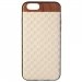 YALCSDAWHIIP6 - YAL Coque You Art Lucky série Dandy Chic Wood coloris blanc damier pour iPhone 6s