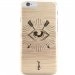YALCSRETRYIP6 - YAL Coque You Art Lucky série Hype Wood motif Eyearrow pour iPhone 6s