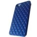 ZIRCO-IP5-BLEU - Coque rigide avec strass coloris bleu Apple iPhone 5