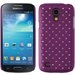 ZIRCOVIOLETS4MINI - Coque rigide avec strass coloris violet Galaxy S4 Mini 